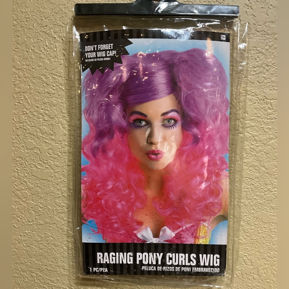 Adult RAGING PONY CURLS Wig.